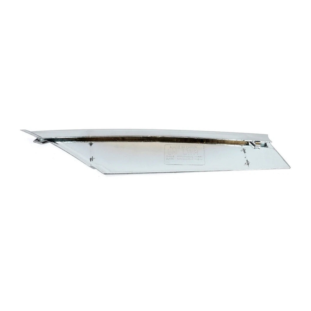 Front Left Lower Fog Light Chrome Trim for 2016-2021 Tesla Model S