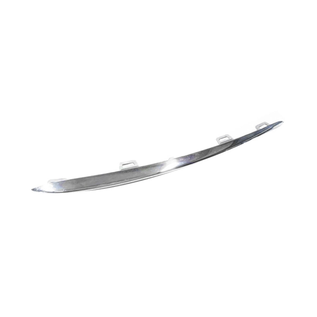 Front Left Upper Bumper Grille Chrome Trim for 2020-2022 Mercedes-Benz GLE