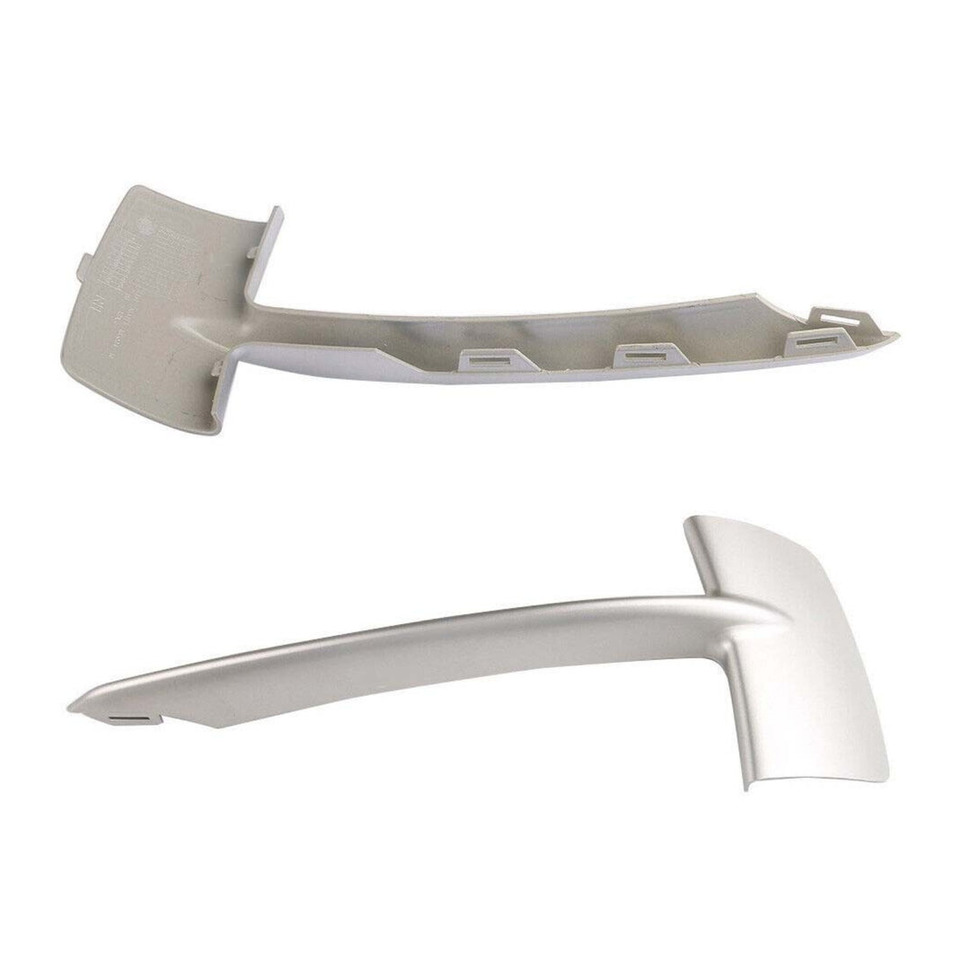 Front Lower Bumper Grille Trim Molding Pair for 2014-2017 BMW X5 F15