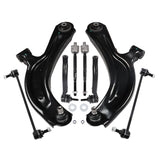 Front Suspension Control Arm, Sway Bar and Tie Rod Kit for 2013-2019 Nissan Sentra NV200 377501485643 – product image