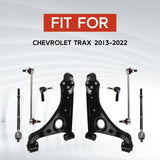 Front Lower Control Arms Sway Bars Tie Rods Kit for 2013-2022 Chevrolet Trax 94540671 – product image 8