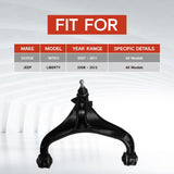 Front Lower Passenger Side Control Arm w/Ball Joint for Dodge Nitro Jeep Liberty 52109986AE – product image 6