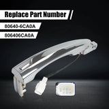 Front Outside Door Handle Chrome for 80640-6CA0A 2019 -2024 Nissan Altima – product image