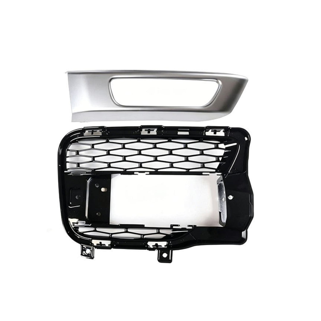 Front Right Fog Light Grille Bezel with Silver Trim for 2014-2017 Range Rover Sport