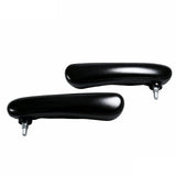 Front Seat Armrest Pair, Black, for 2016-2019 Fiat 500