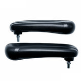 Front Seat Armrest Pair, Black, for 2016-2019 Fiat 500