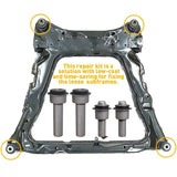 Front Subframe Crossmember Bushing Set for Nissan X-Trail 2007-2013 – product image 3
