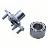 Front Wheel Bearing and Hub Assembly Pair for 2006-2012 Ford Fusion, Milan, MKZ