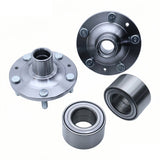 Front Wheel Bearing and Hub Assembly Pair for 2006-2012 Ford Fusion, Milan, MKZ