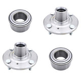 Front Wheel Hub and Bearing Pair for 1998-2002 Honda Accord 4-Cylinder
