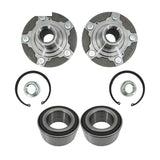 Front Wheel Hub Bearing Kit Pair for 2013-2017 Honda Accord and 2015-2020 Acura TLX