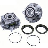 Front Wheel Hub Bearing Pair for 2007-2014 Toyota Tacoma, 4Runner, FJ Cruiser 4WD