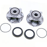 Front Wheel Hub Bearing Pair for 2007-2014 Toyota Tacoma, 4Runner, FJ Cruiser 4WD