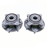 Front Wheel Hub Bearing Pair for 2007-2014 Toyota Tacoma, 4Runner, FJ Cruiser 4WD