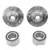 Front Wheel Hub Bearing Pair for 2012-2015 Honda Civic