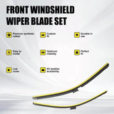 Front Windshield Wiper Blade Set for 14-20 Mercedes W222 Maybach S550 2228201145 A2228201145 – product image 7