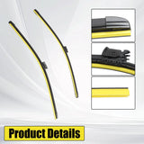 Front Windshield Wiper Blade Set for 14-20 Mercedes W222 Maybach S550 2228201145 A2228201145 – product image 9