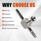 Fuel Injector Return Line Kit 2PCS for 04-10 6.6L LLY Duramax Dies 98062291 98045648 – product image 3