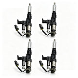 Fuel Injector Set of 4 for Hino J08E Engines and Kobelco SK200-8, SK350-8