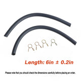 Fuel Tank Gas Line Hose Kit & Clips Fit for Honda C70 C90 C110 C200 CA102 US – product image