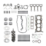 G4KJ 2.4L Engine Rebuild Overhaul Kit w/ Crankshaft Rods Pistons For KIA HYUNDAI – product image 2