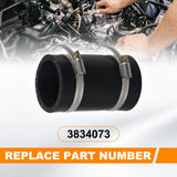 Gas Tank Filler Neck Hose with Clamps for 1964-1967 Chevelle Malibu 3834073 – product image 10