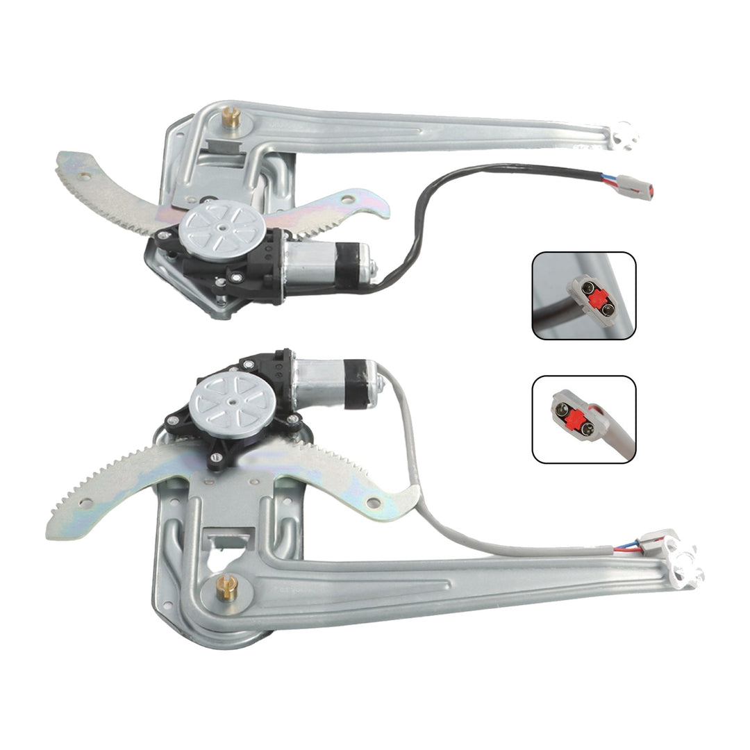 Front Power Window Regulator with Motor Pair for 1993-2011 Ford Ranger Mazda B-Series 741-831 741-832 - view 2