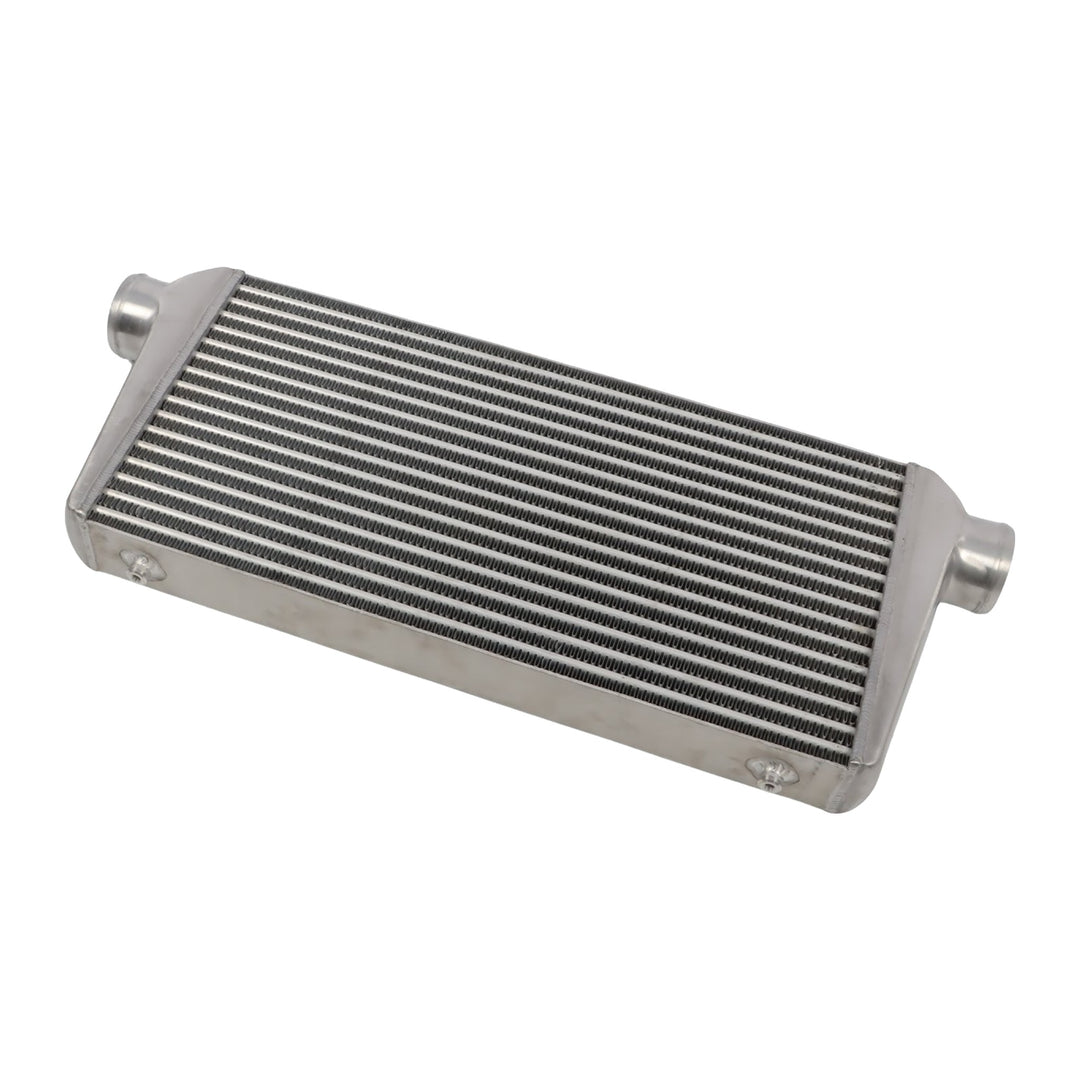 Universal Front Mount Intercooler 31 x 13 x 3 in, Aluminum Tube and Fin, 3 in Inlet/Outlet - view 2