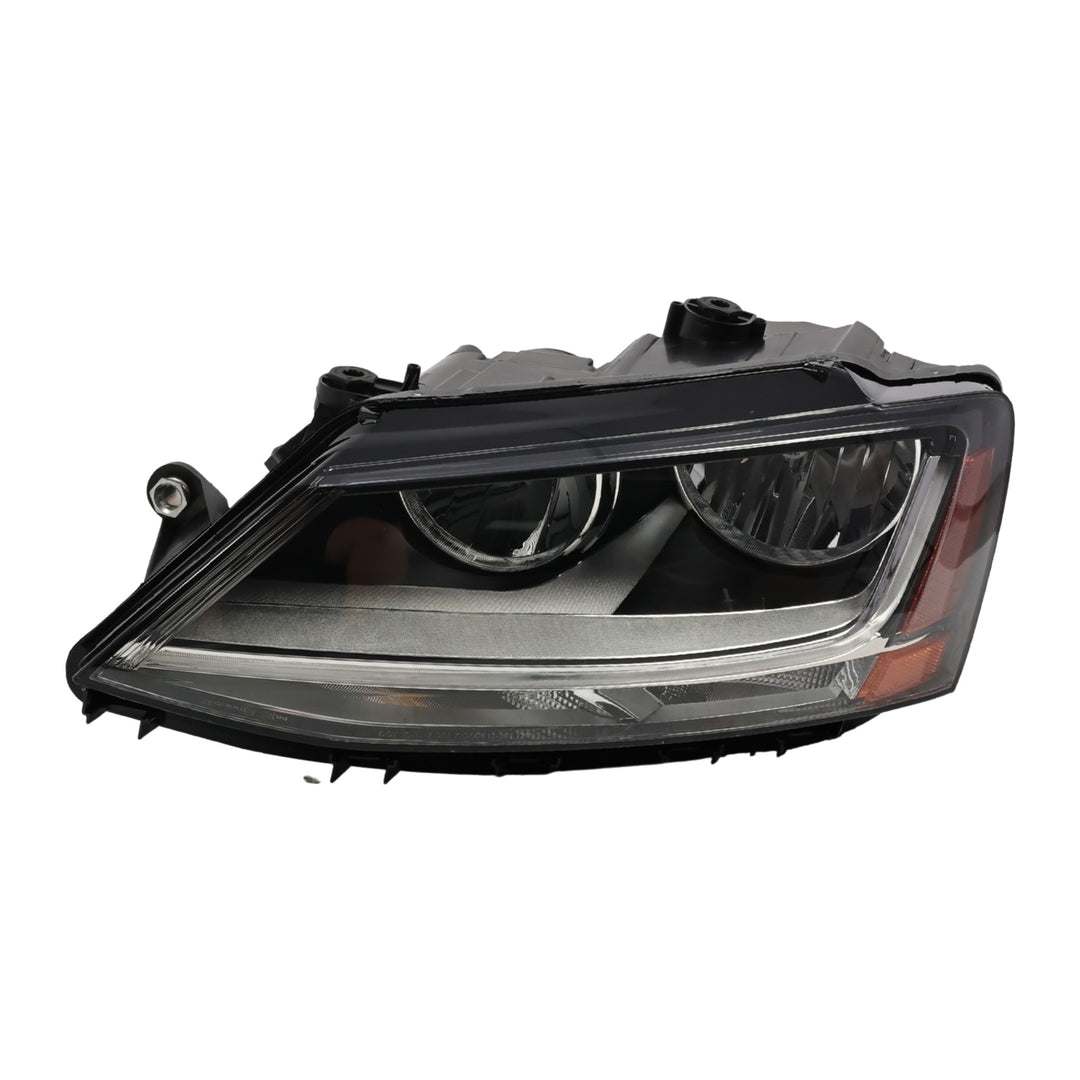 Driver Side Halogen Headlight with LED DRL for 2017-2018 Volkswagen Jetta 5C7941005J