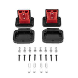 2-Pack 50A Battery Quick Connect Disconnect Plug Kit with Flush Mounts for Winch 6-16 AWG - view 2