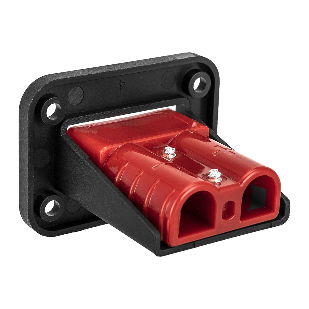 2-Pack 50A Battery Quick Connect Disconnect Plug Kit with Flush Mounts for Winch 6-16 AWG - view 4