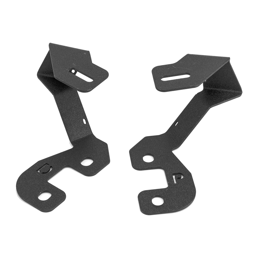 Hood Hinge Ditch Light Brackets for 2021-2026 Ford Bronco Sport LED Pod Mounts - view 2