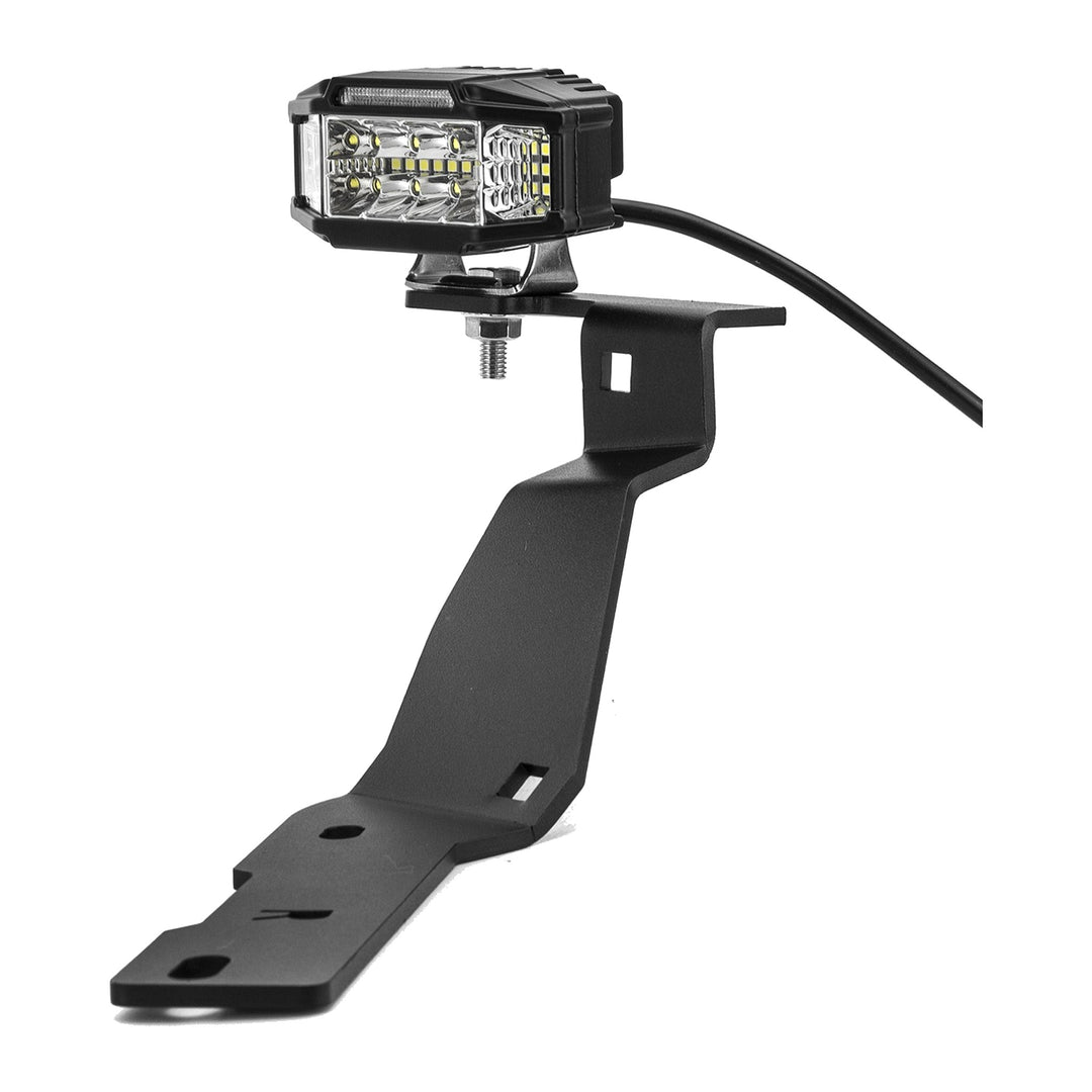 3.5" LED Ditch Light Pods with Amber DRL & Strobe, Brackets & Wiring for 2019-2026 Ram 2500 3500 - view 3