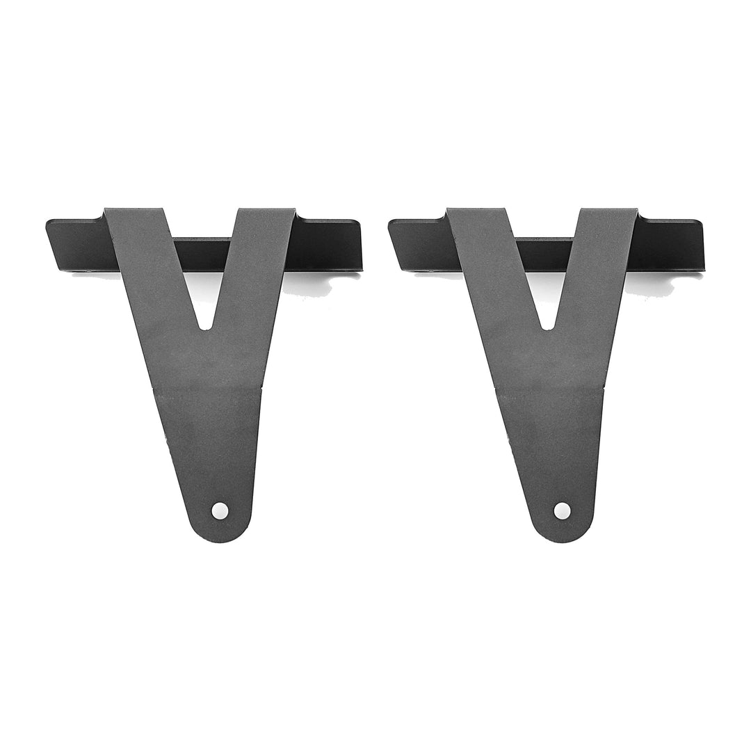 Hidden 22" LED Light Bar Bumper Mount Brackets for 2019-2024 Ram 1500 - view 3