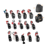 LED Backlit Rocker Switch for Polaris RZR Ranger CFMOTO ZForce - Choose Your Label