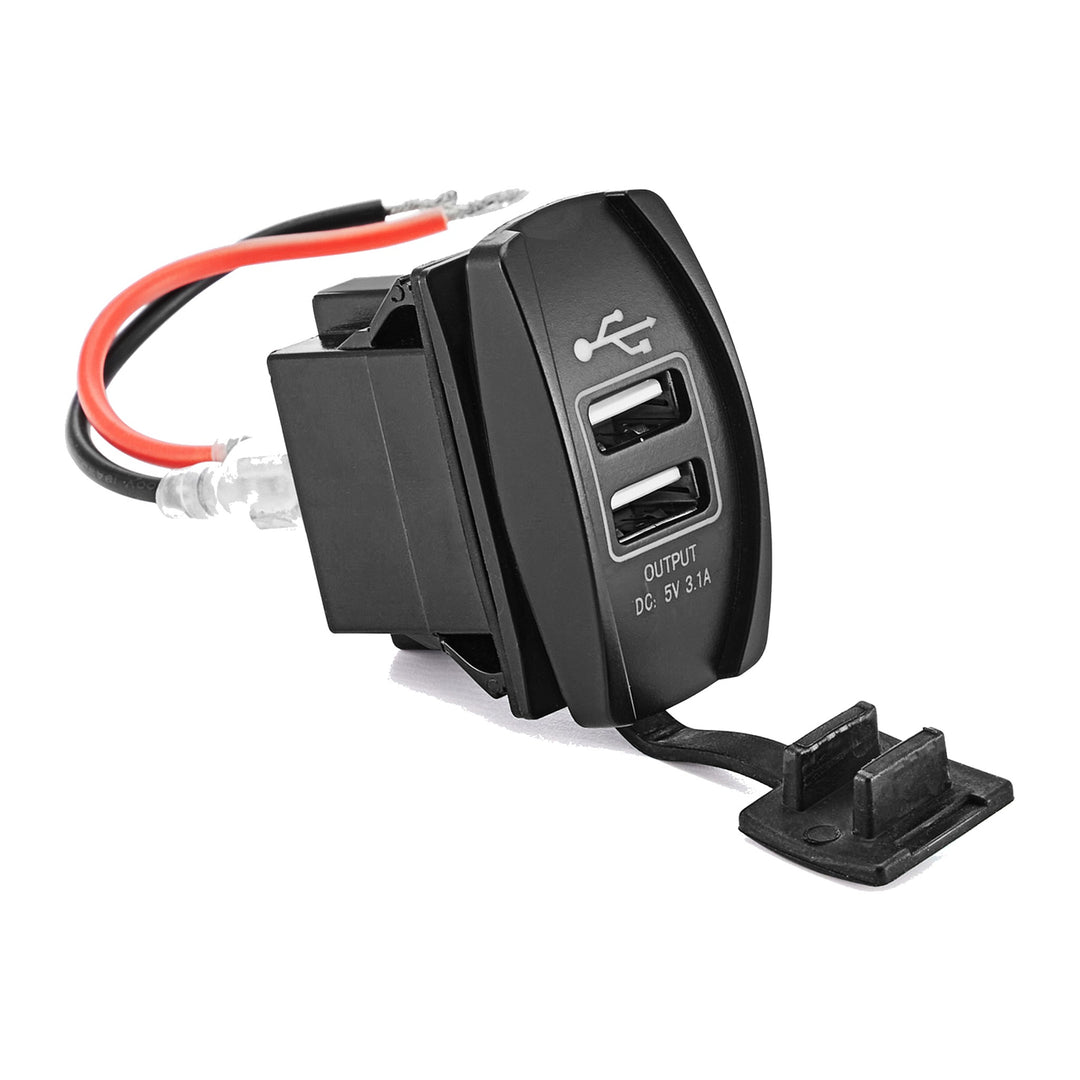 LED Backlit Rocker Switch for Polaris RZR Ranger CFMOTO ZForce - Choose Your Label - view 4