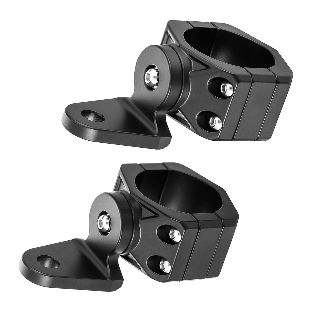 CNC Whip Light & Flag Mount Brackets for 1.65"-2" Roll Cage RZR Can-Am X3 (Pair) - view 2