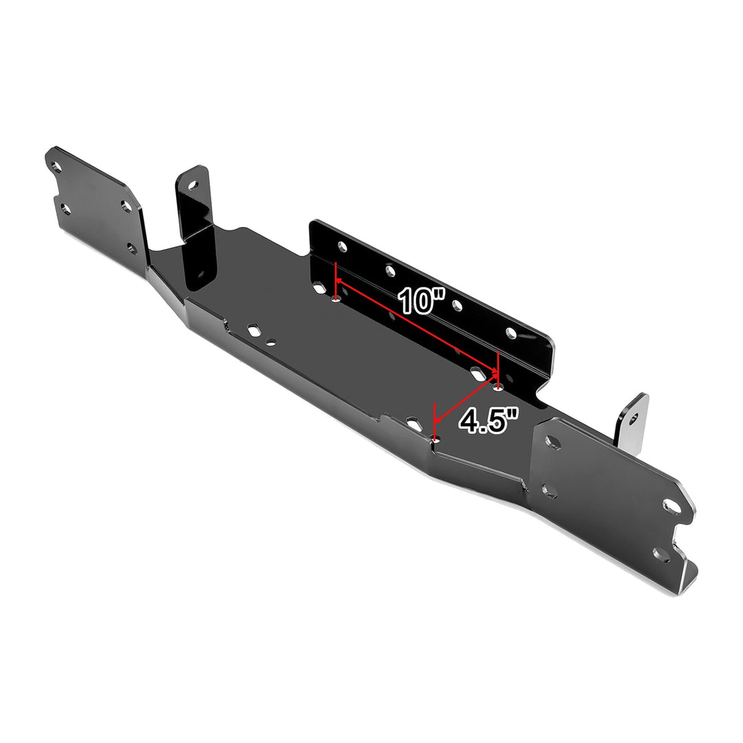 Winch Mounting Plate for 2018-2026 Jeep Wrangler JL & Gladiator with Steel Bumper