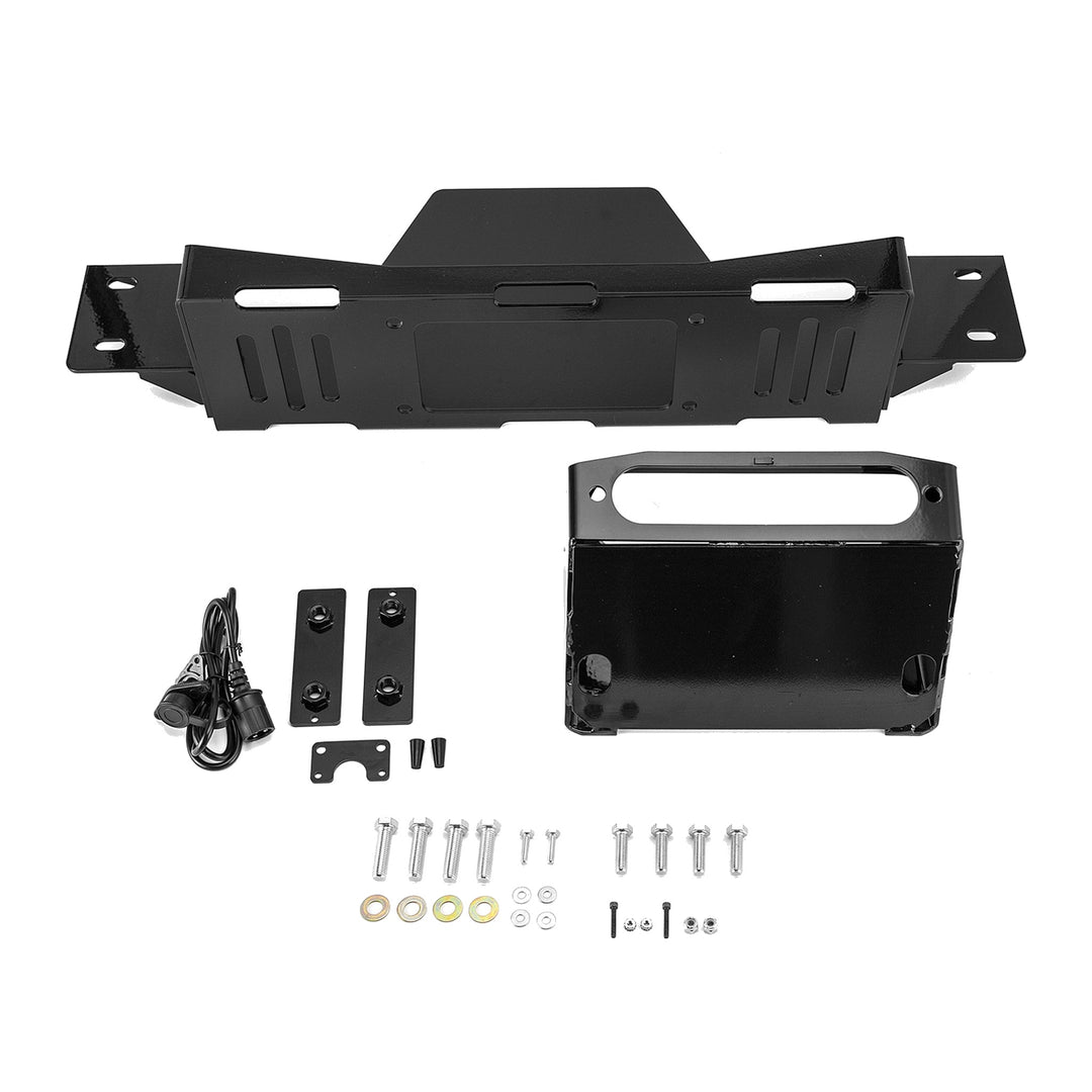 Hidden Winch Mount Plate for 1988-1999 Chevy GMC K1500 Tahoe Suburban