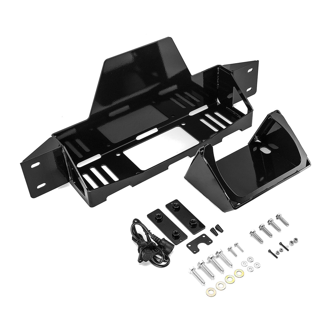 Hidden Winch Mount Plate for 1988-1999 Chevy GMC K1500 Tahoe Suburban - view 2