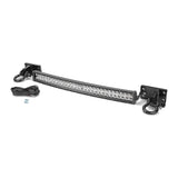 32" 180W Curved LED Light Bar with Tow Hook Bumper Brackets for 2010-2018 Ram 2500 3500 - view 2