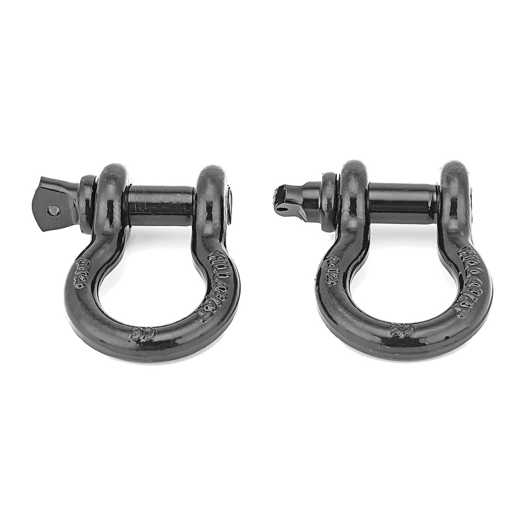 Tow Hook Shackle & 32" Light Bar Bumper Brackets for 2010-2019 Ram 2500 3500 4500 - view 4