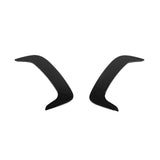 Gloss Black Rear Bumper Air Vent Trim Pair for 2015-2023 Dodge Charger