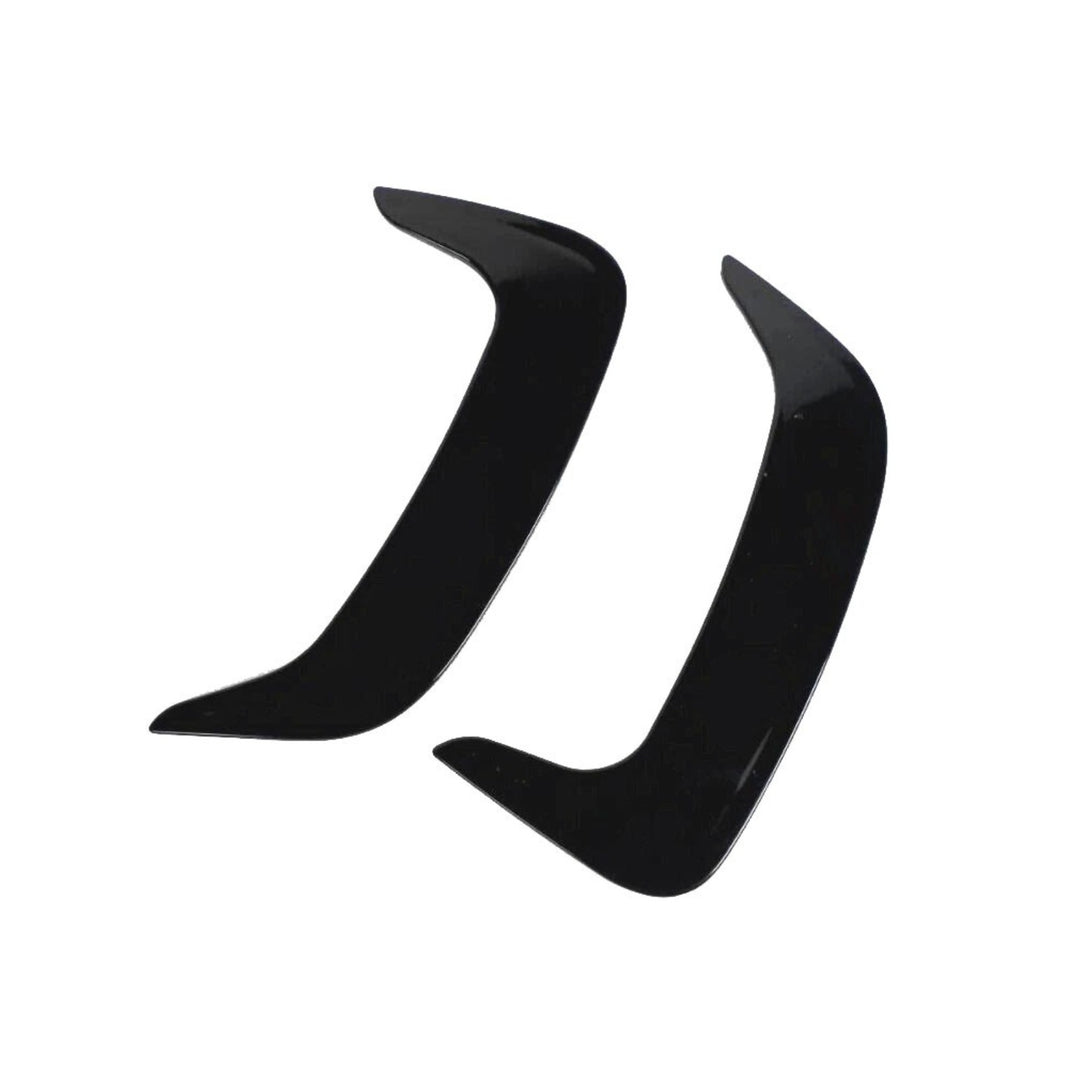 Gloss Black Rear Bumper Air Vent Trim Pair for 2015-2023 Dodge Charger