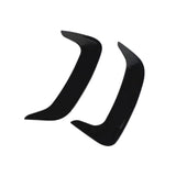 Gloss Black Rear Bumper Air Vent Trim Pair for 2015-2023 Dodge Charger