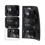 Pair Gray Black Tail Lights for 2009-2018 Dodge RAM 1500 2500 CH2819124 – product image 6