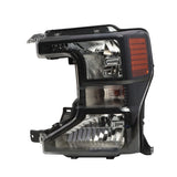 Halogen Headlights Pair Black For 2020-2022 Ford F250 F350 F450 Super Duty – product image 3