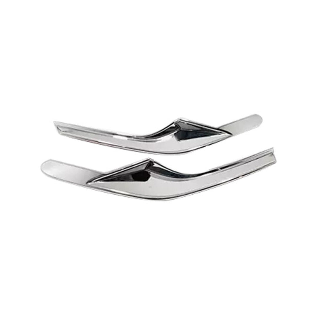 Headlight Eyebrow Chrome Trim Pair for 2023-2024 Honda CR-V
