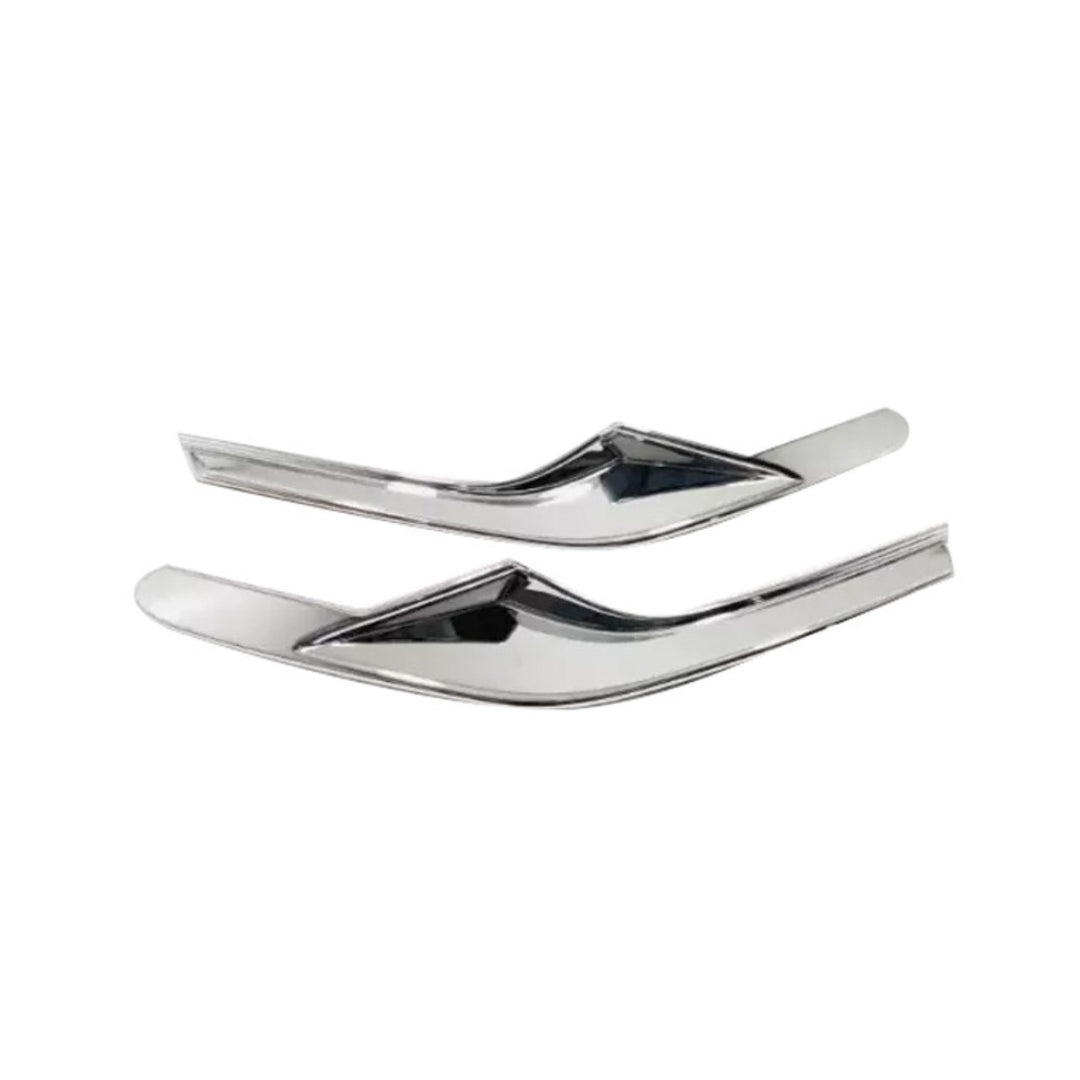 Headlight Eyebrow Chrome Trim Pair for 2023-2024 Honda CR-V
