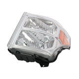 Headlight Lamps Pair LH+RH For 2011-2016 Ford F250 F350 Super Duty Chrome Amber – product image
